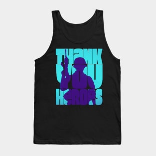 Thank You Heroes Military Silhouette Tank Top